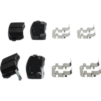 BOSCH Bremsbelagsatz, Scheibenbremse 0 986 494 627
