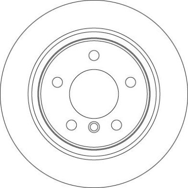 TRW Bremsscheibe DF6137 TRW Bremsscheibe DF6137
