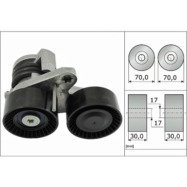 INA Spannarm, Keilrippenriemen 534 0496 10