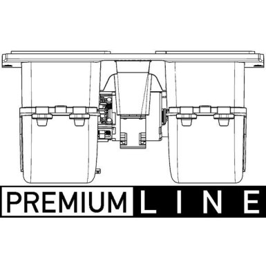 Mahle Innenraumgebläse BEHR Premium Line AB 175 000P