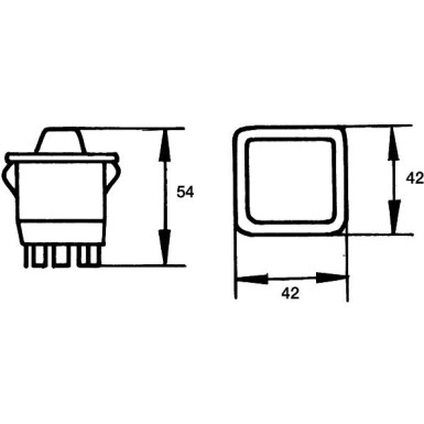 Hella Schalter 6GM 500 212-002