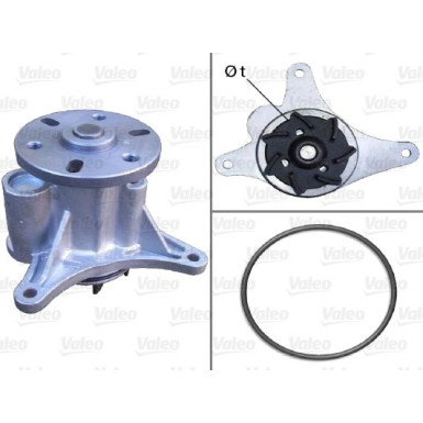 Valeo Wasserpumpe 506952