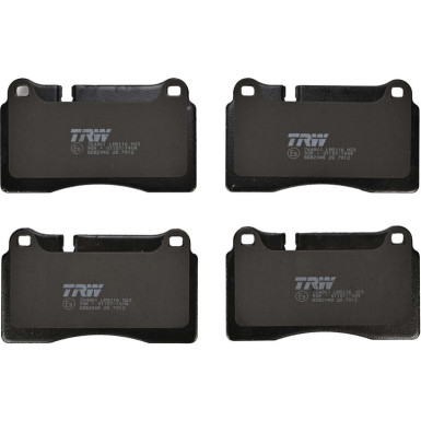 TRW Bremsbelagsatz, Scheibenbremse GDB2048 TRW Bremsbelagsatz, Scheibenbremse GDB2048