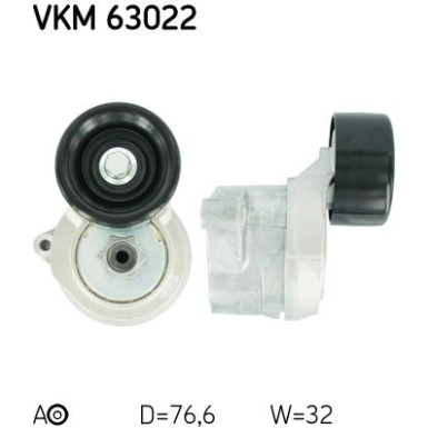 Spannrolle, Keilrippenriemen VKM 63022