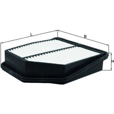 Knecht Luftfilter LX 4082