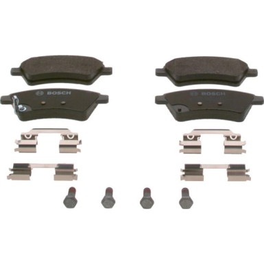 BOSCH Bremsbelagsatz, Scheibenbremse 0 986 494 584