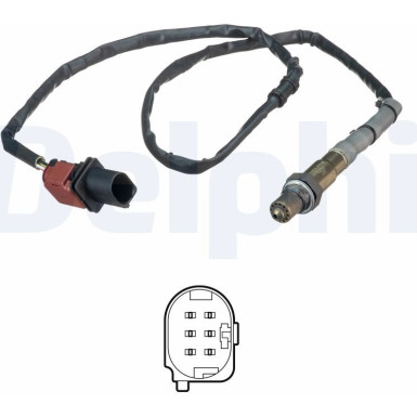 Delphi Lambdasonde ES20556-12B1