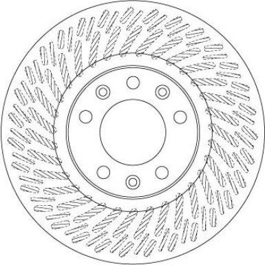 TRW Bremsscheibe DF6698 TRW Bremsscheibe DF6698