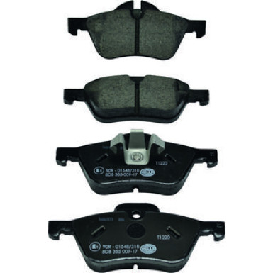 Bremsbelagsatz, Scheibenbremse 8DB 355 009-171