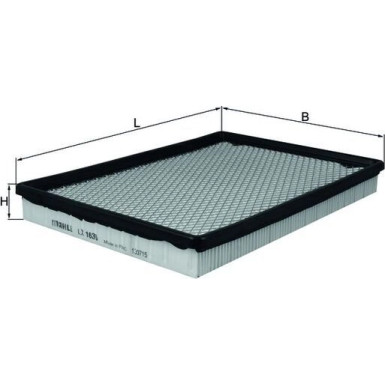 Knecht Luftfilter LX 1636