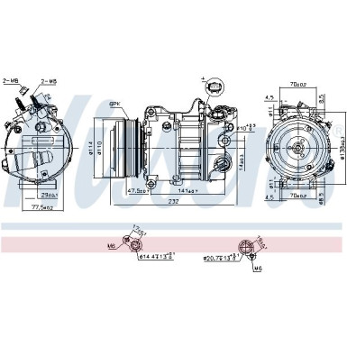Kompressor, Klimaanlage 890585 Kompressor, Klimaanlage 890585