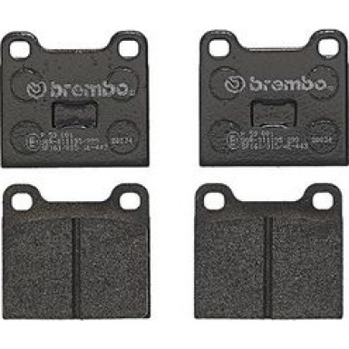 Bremsbelagsatz, Scheibenbremse P 59 001