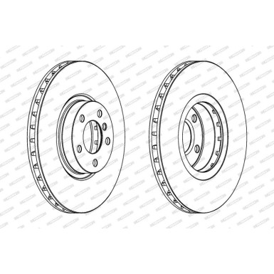 Bremsscheibe DDF1713C-1