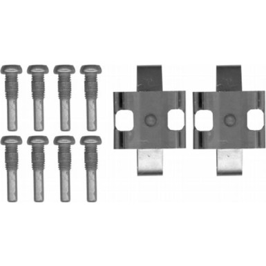 Hella Zubehörsatz, Scheibenbremsbelag 8DZ 355 204-291 Hella Zubehörsatz, Scheibenbremsbelag 8DZ 355 204-291