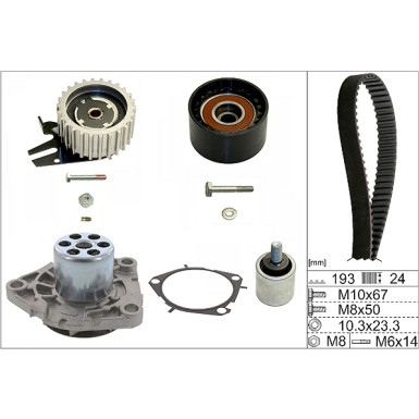 INA Wasserpumpe + Zahnriemensatz 530 0619 30