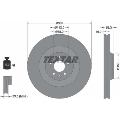 Bremsscheibe 92184203 Bremsscheibe 92184203
