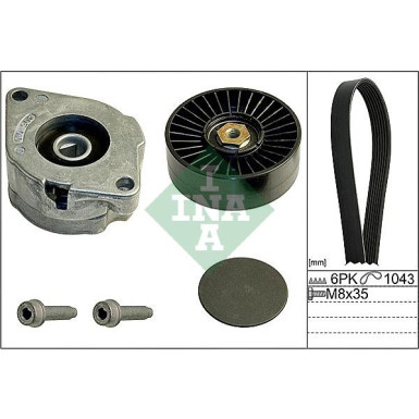 INA Keilrippenriemensatz 529 0102 10