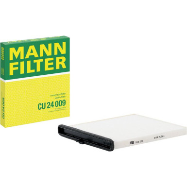 MANN-FILTER CU 24 009 Innenraumfilter, Partikelfilter MANN-FILTER CU 24 009 Innenraumfilter, Partikelfilter