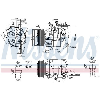 Kompressor, Klimaanlage 890167 Kompressor, Klimaanlage 890167
