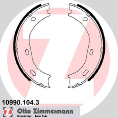 Zimmermann Bremsbackensatz, Feststellbremse 10990.104.3
