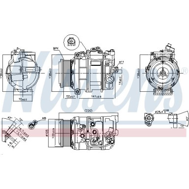 Kompressor, Klimaanlage 89412 Kompressor, Klimaanlage 89412
