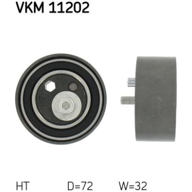 SKF Spannrolle, Zahnriemen VKM 11202
