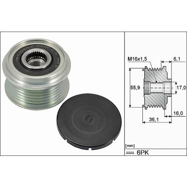 Generatorfreilauf 535 0026 10 Generatorfreilauf 535 0026 10