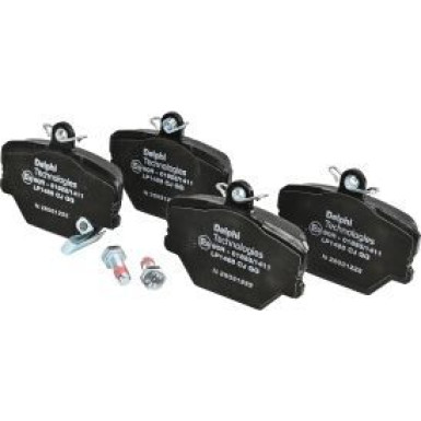 Delphi Bremsbelagsatz, Scheibenbremse LP1465