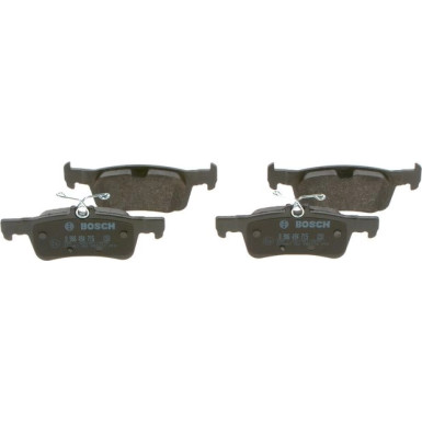 BOSCH Bremsbelagsatz, Scheibenbremse 0 986 494 715