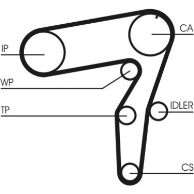 Zahnriemen CT968 Zahnriemen CT968