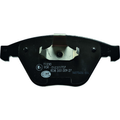 Hella Bremsbelagsatz, Scheibenbremse 8DB 355 009-271 Hella Bremsbelagsatz, Scheibenbremse 8DB 355 009-271
