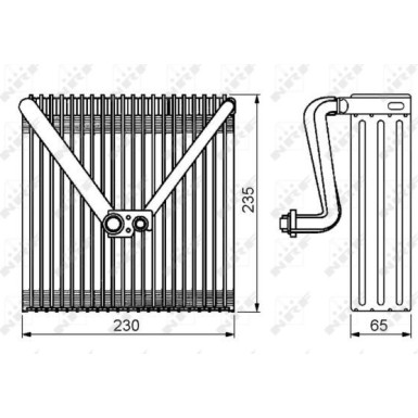 Verdampfer, Klimaanlage 36141 Verdampfer, Klimaanlage 36141