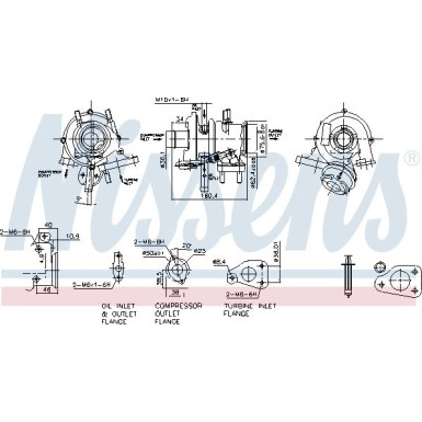 Nissens Turbolader 93234