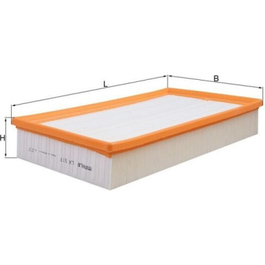 Knecht Luftfilter LX 517