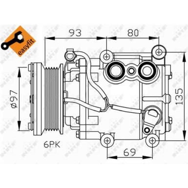 Kompressor, Klimaanlage 32247 Kompressor, Klimaanlage 32247