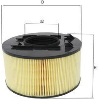 Knecht Luftfilter LX 759
