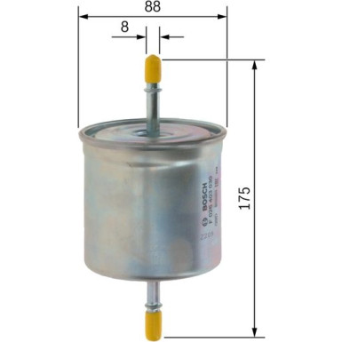 Kraftstofffilter F 026 403 030 Kraftstofffilter F 026 403 030