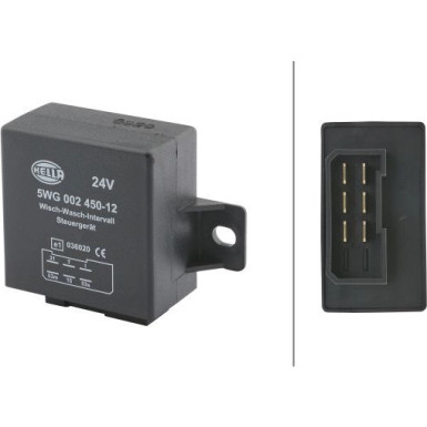 Hella Relais, Wisch-Wasch-Intervall 5WG 002 450-121 Hella Relais, Wisch-Wasch-Intervall 5WG 002 450-121