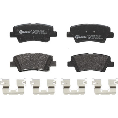 Brembo Bremsbelagsatz, Scheibenbremse PRIME LINE P 30 106 Brembo Bremsbelagsatz, Scheibenbremse PRIME LINE P 30 106
