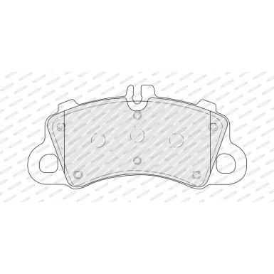 Ferodo Bremsbelagsatz, Scheibenbremse PREMIER ECO FRICTION FDB5306 Ferodo Bremsbelagsatz, Scheibenbremse PREMIER ECO FRICTION FDB5306