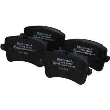 Valeo Bremsbelagsatz, Scheibenbremse EXPERT 302680A Valeo Bremsbelagsatz, Scheibenbremse EXPERT 302680A