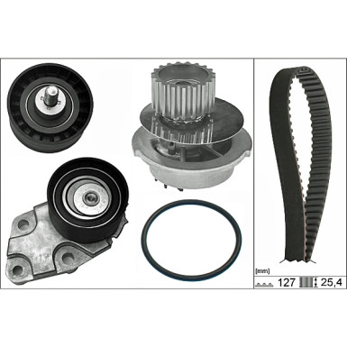 INA Wasserpumpe + Zahnriemensatz 530 0332 31