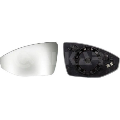 Spiegelglas, Außenspiegel 6431814 Spiegelglas, Außenspiegel 6431814