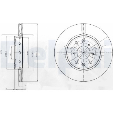 Bremsscheibe BG4208