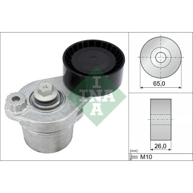 INA Riemenspanner, Keilrippenriemen 534 0714 10