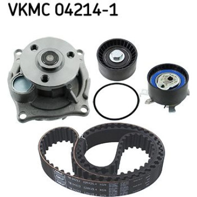 SKF Wasserpumpe + Zahnriemensatz VKMC 04214-1