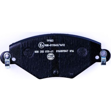 Hella Bremsbelagsatz, Scheibenbremse 8DB 355 019-411 Hella Bremsbelagsatz, Scheibenbremse 8DB 355 019-411