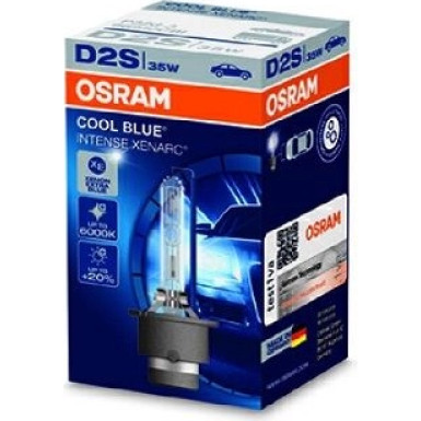 Osram Glühlampe, Scheinwerfer OSRAM XENARC Cool Blue Intense D2S XENARC® Cool Blue Intense 66240CBI