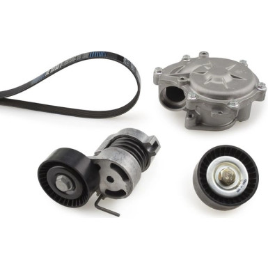 Gates Wasserpumpe + Keilrippenriemensatz Micro-V® KP116PK1873