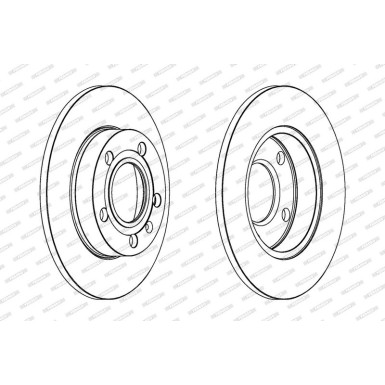 Bremsscheibe DDF1709C